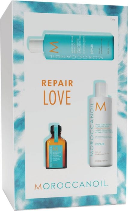 MoroccanOil Repair Love Shampoo and Conditioner 250ml Gift Set
