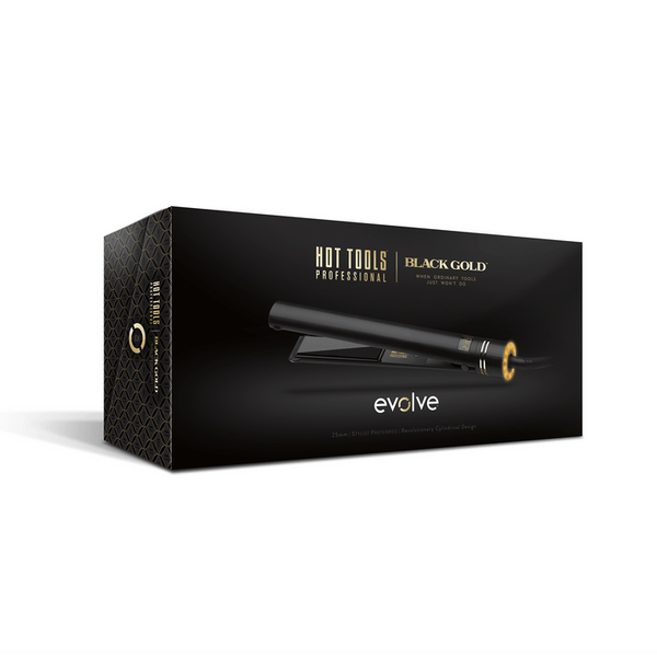 Hot Tools Evolve Black Titanium Smoothing Hair Straightener 25mm