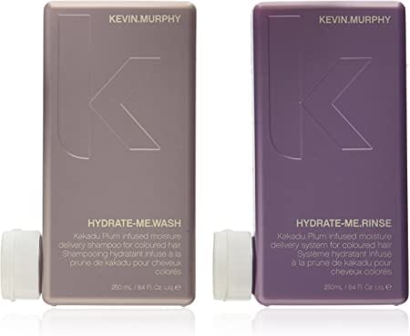 Kevin Murphy Hydrate Me Wash and Rinse 250ml Shampoo and Conditioner with FREE 100ml Maxi Wash