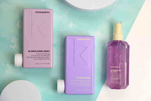 Kevin Murphy Gift Set - Shimmering Blonde - Blonde Angel Wash and Rinse with FREE Shimmer.me Blonde Spray