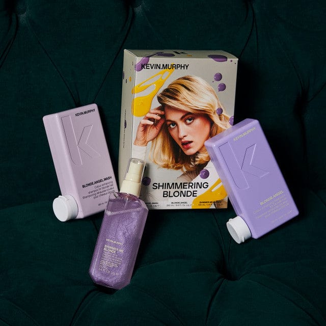 Kevin Murphy Gift Set - Shimmering Blonde - Blonde Angel Wash and Rinse with FREE Shimmer.me Blonde Spray