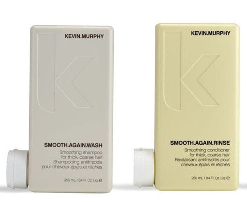 Kevin Murphy Smooth Again Wash and Rinse 250ml Duo Set with FREE Young Again Dry Conditioner